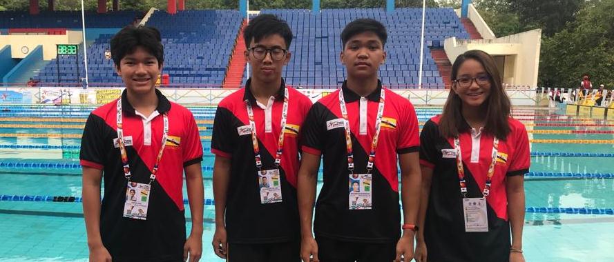 Para Perenang Kontinjen MSSBD di Kejohanan Sukan Sekolah-Sekolah ASEAN ke-11 Semarang Indonesia.jpg